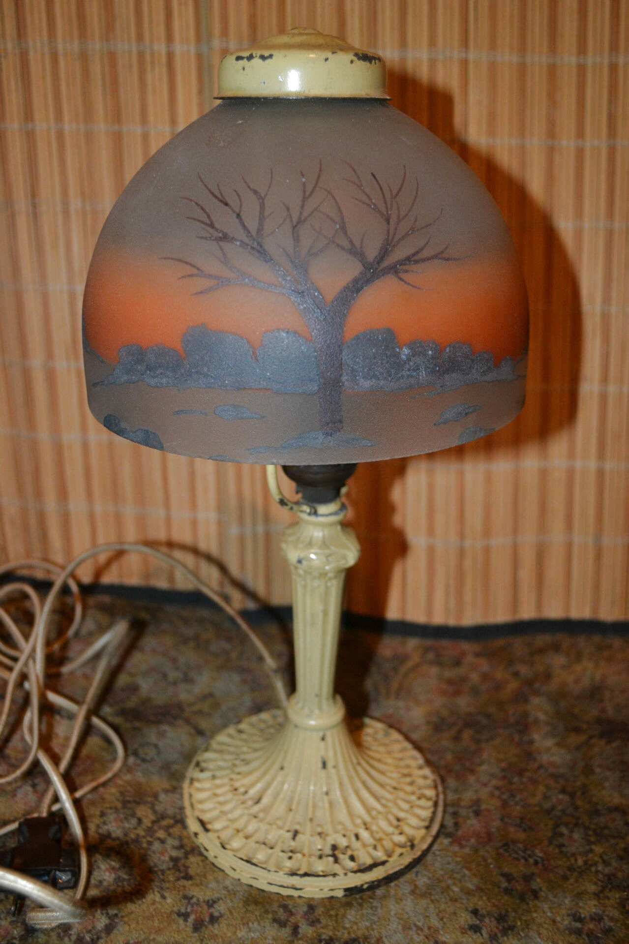 Antique Glass Lamp Shades For Sale In Uk View 91 Ads