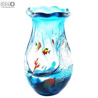 murano fish vase for sale