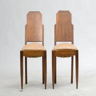 art deco dining chairs for sale