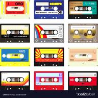 vintage cassette tapes for sale