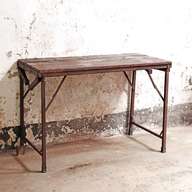 vintage folding table for sale