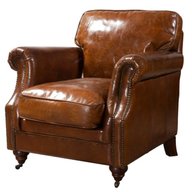 vintage leather armchair for sale