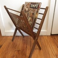 wooden folding magazine rack for sale