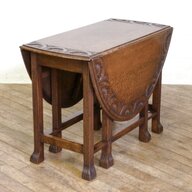 vintage oak gateleg table for sale