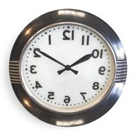 art deco wall clock for sale