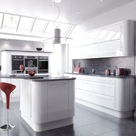 gloss white kitchen units for sale