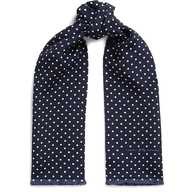 polka dot silk scarf for sale