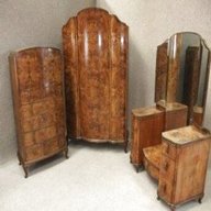 vintage walnut bedroom furniture for sale