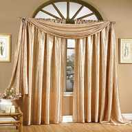 gold satin curtains for sale