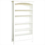 white solid wood bookcase for sale