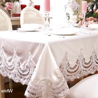 shabby chic tablecloth for sale