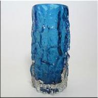 whitefriars blue vase for sale