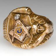 antique masonic ring for sale