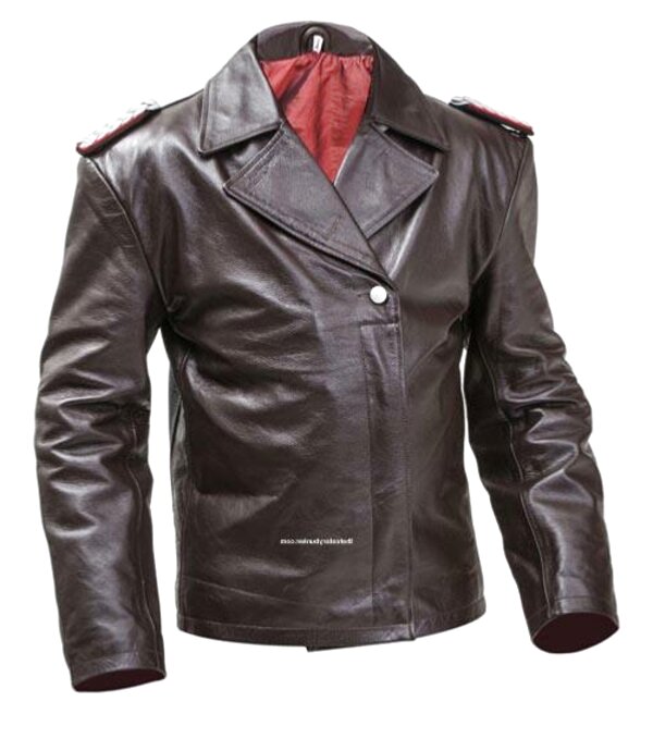 Men/'s LUFTWAFT GERMAN Black Real Cowhide WW2 Leather Biker Bomber Jacket Blouson