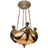 cherub chandelier for sale