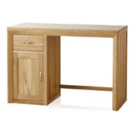 solid oak computer desk for sale