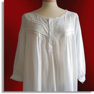 white cotton nighties for sale