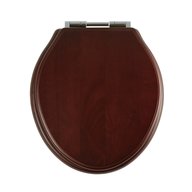 mahogany soft close toilet seat for sale